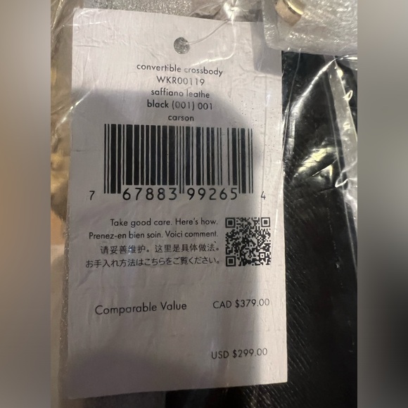 NWT KATE SPADE CARSON CONVERTIBLE CROSSBODY. - Picture 10 of 10